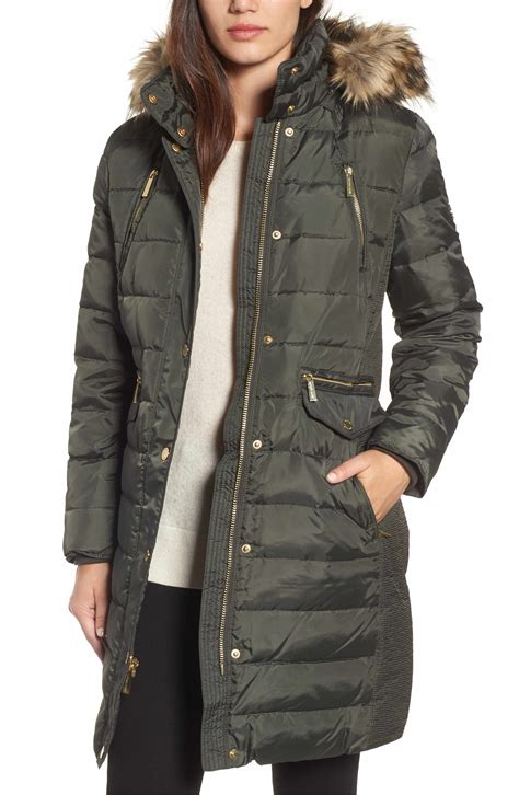 parkas michael kors mujer|michael kors women's raincoat.